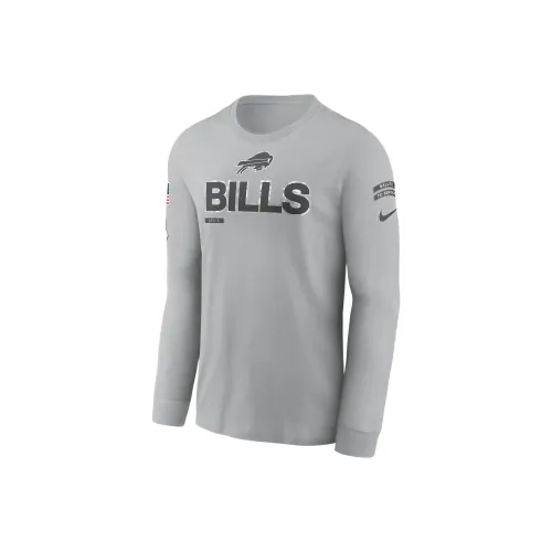 nike NFLBuffalo Bills Salute To Service Талисман Edge Legend T Рубашка Мужская Планшет Серебряный