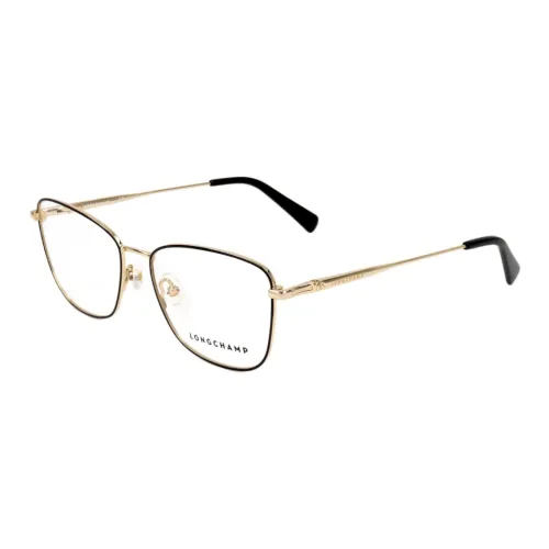 LONGCHAMP Металл Кошачий глаз Оправы для очков Унисекс Золото