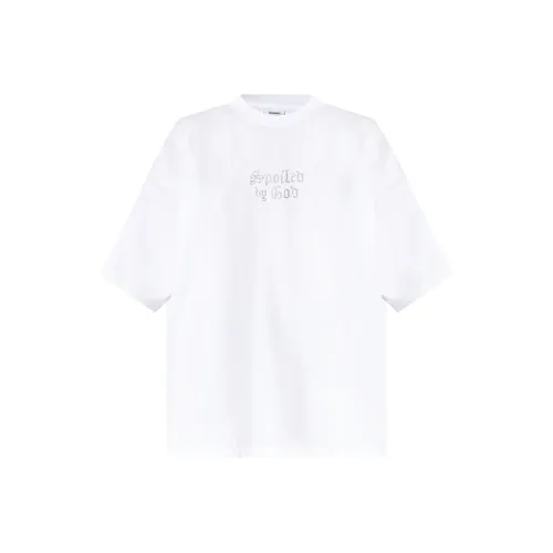 Vetements Белая Мужская T-Рубашка