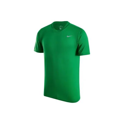 Nike T-Shirt Мужской Яблоко Зеленый Холодный Серый