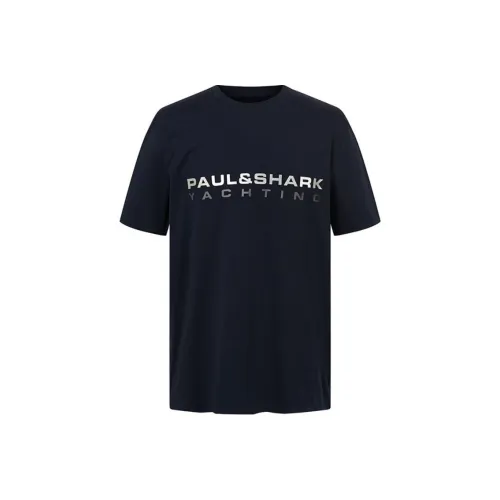 Paul Shark Yachting T-Shirt Мужская Темно-Синяя