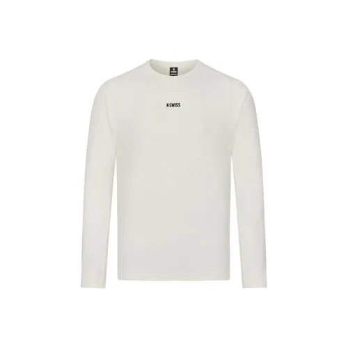 KSWISS T-Shirt Мужской Белый эвриалы
