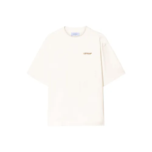 Off Белый Мужской T-Рубашки