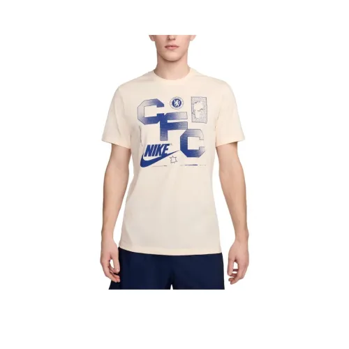 Nike Clothing Бежевый Мужской T-Рубашки