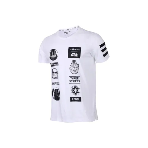 Adidas Neo X XINGQIUDAZHAN LIANMINGKUAN T-Shirt Мужской Белый