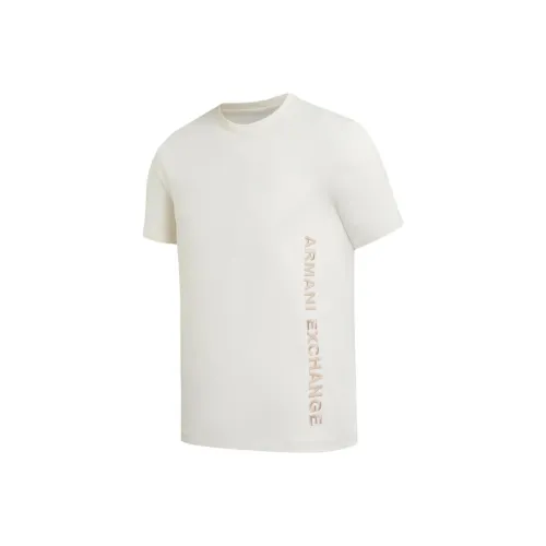 ARMANI EXCHANGEAE SS24 T Рубашка Мужская Бежевая