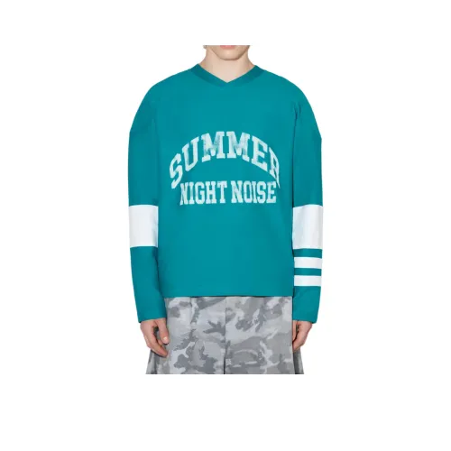 Misbhv SS25 T-Shirt Мужской Синий Зеленый