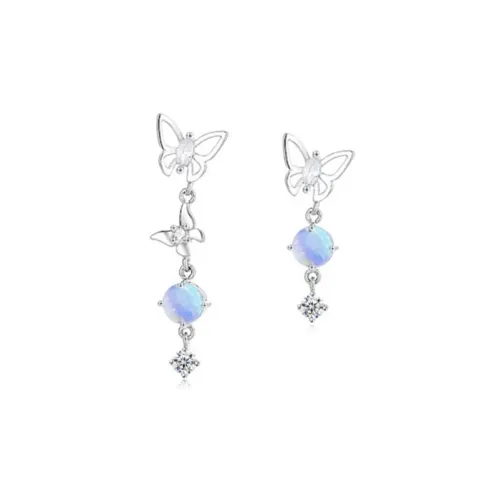 BNNYW Цветные Серьги с Глазурью Женские