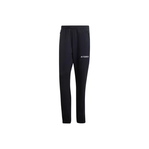 adidas Terrex Черные Мужские Вязаные Спортивные Штаны