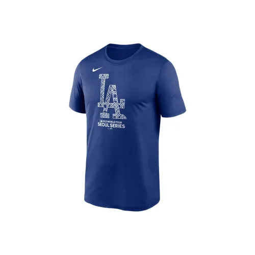 Nike Los Angeles Dodgers 2024 MLB World Tour Seoul Series Legend T-Shirt Мужской Синий