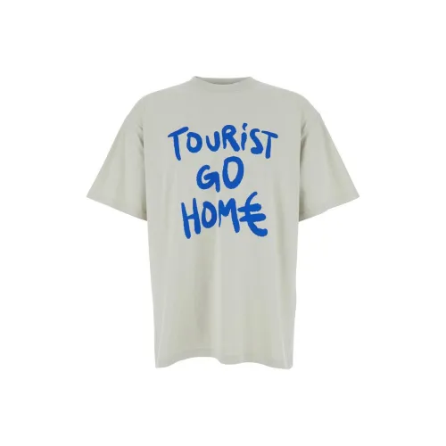 44 Label Group T-Shirt Мужской Белый