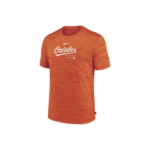 nike BALTIMORE ORIOLES Аутентичная коллекция Practice Velocity T-рубашка мужская цвет оранжевый