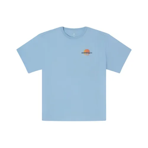 Конверс Summer Play Series Синий Мужской T-Рубашки