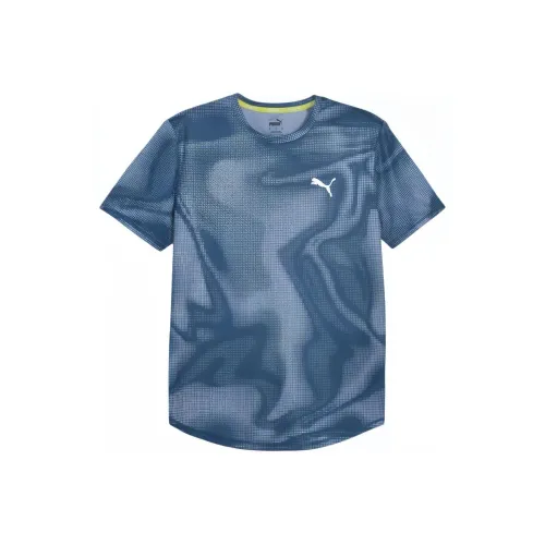 PUMA AOP T-Shirt Мужская Ocean Tropical С принтом