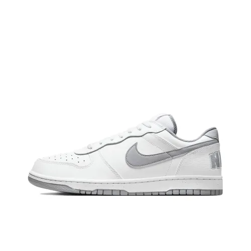Nike Dunk BIG Nike LOW Устойчивый к истиранию Дышащий Низкий Топ Скейтбординг Мужской Белый