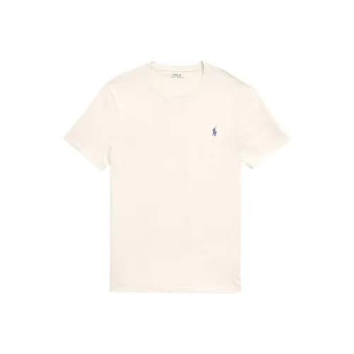 Ralph Lauren Экрю Мужские T-рубашки