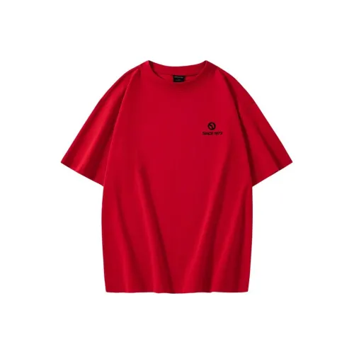 OUTDOOR PRODUCTS T-Shirt Унисекс Hot Пламя Красный