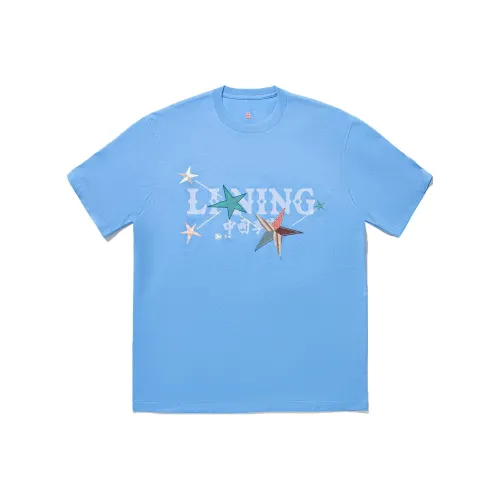 LINING T Рубашка Мужская Масляный Ярко-Синий