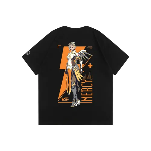 Blizzard Games Overwatch T-Shirt Унисекс Черный