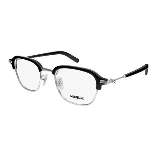 MONTBLANC Металл Квадратные Оправы для Очков Унисекс Черный