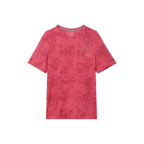 Nike Астра Розовый Мужские T-Рубашки