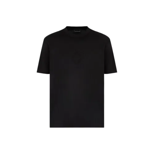 EMPORIO ARMANI SS25 T-Shirt Мужской Черный