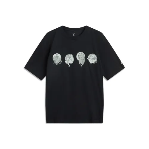 LINING CF Tracing Черные Мужские T-Рубашки