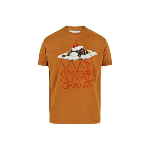Vivienne Westwood Orange Мужские T-рубашки