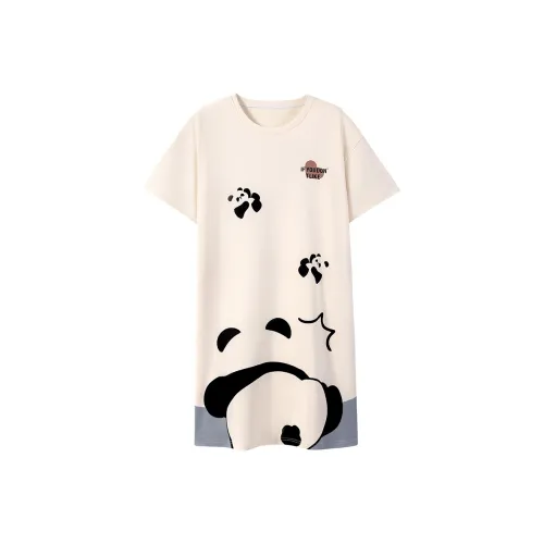 LEZIYUN Ночная сорочка Женская Абрикос