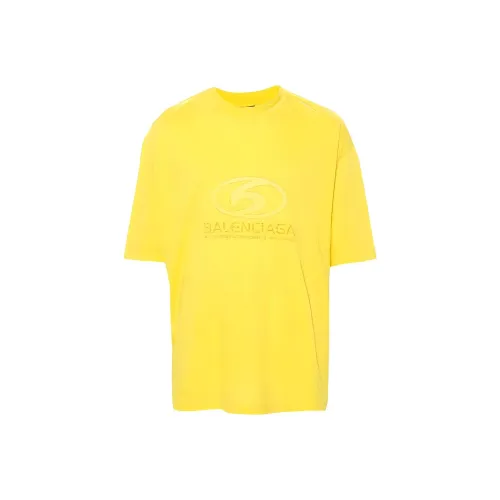 Balenciaga T-Shirt Loose Fit Men's Yellow