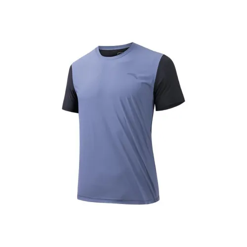 ANTA Variety Тренировки Коллекция T Рубашка Мужская Mystic Синий Основной Черный