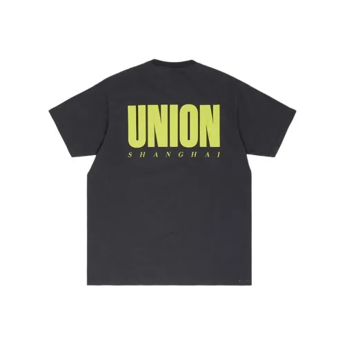 Union Черная Унисекс Футболка