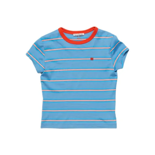 Acne Studios 2024 Autumn Winter Collection Рубашка Унисекс Морской Синий