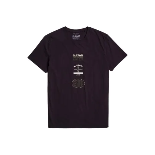 Г Звезда RAW T Рубашка Мужская Темно-Черная