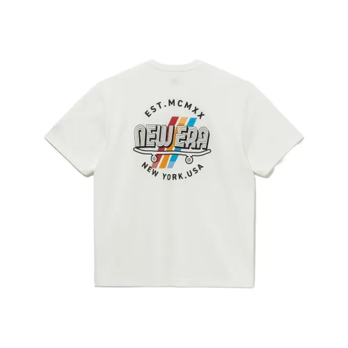 New Era SS24 T-Shirt Унисекс Белый