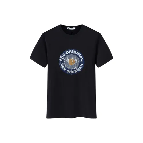 BEN SHERMAN T-Shirt Унисекс Черный