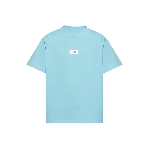 MM6 Maison Margiela совместная брендированная рубашка мужская синяя