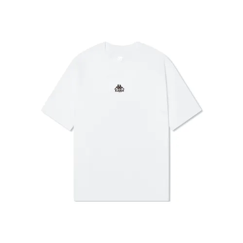 KAPPA T Рубашка Мужская Корейская Белая