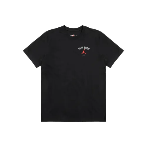 Джордан Черные Мужские T-Рубашки