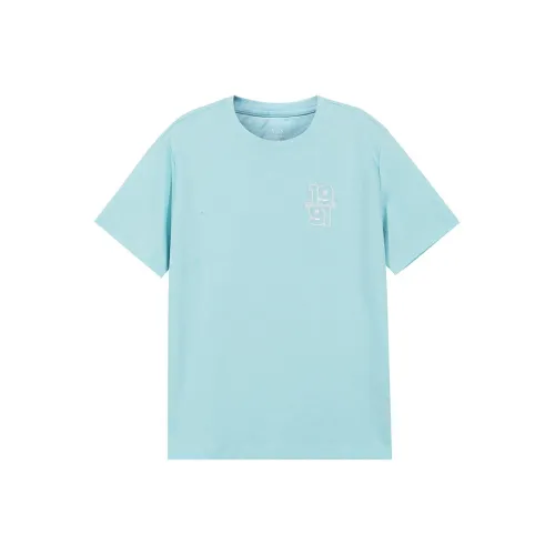 ARMANI EXCHANGEAE T Рубашка Мужская Светло-Синяя Зеленая