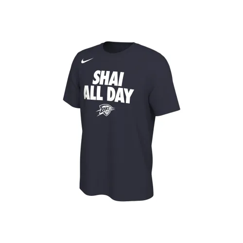 Nike x NBA T-Shirt Мужской Королевский Синий