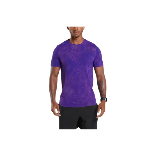 GYMSHARK WASHED SEAMLESS T-Shirt T-Shirt Men's Purple