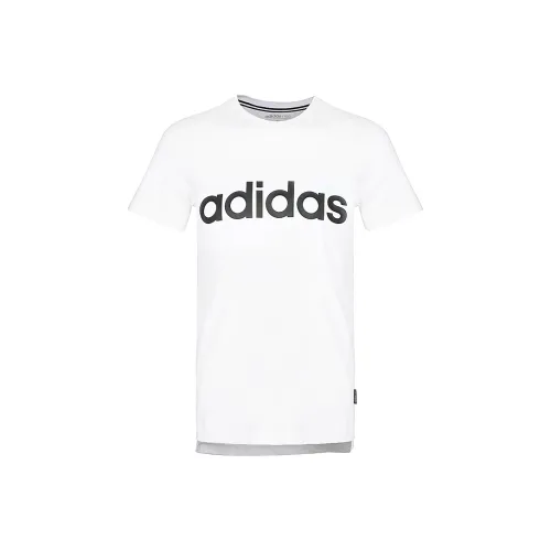 Adidas Neo MC T Рубашка Мужская Белая