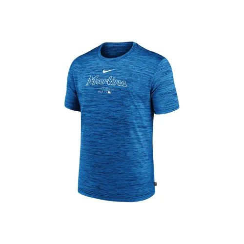 Nike Blue Men's T-Shirts Найк Синий Мужские Футболки