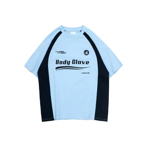 BODY GLOVE Рукав с оборванным плечом T-рубашка Унисекс