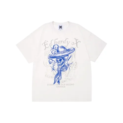 ED HARDY X Экрю Унисекс Рубашка T