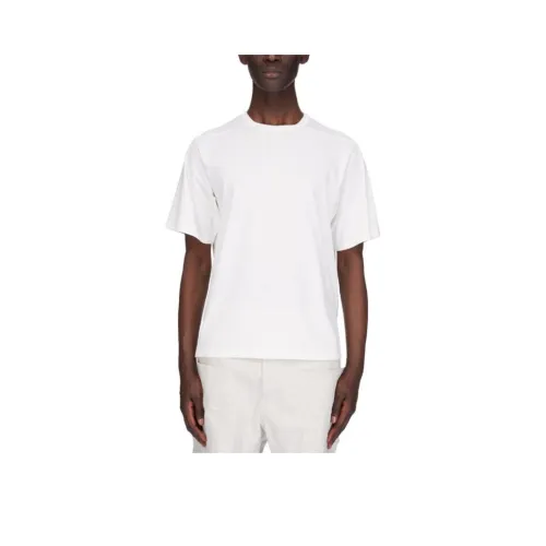 RICK OWENS совместная брендированная Айвори Мужская T-рубашка