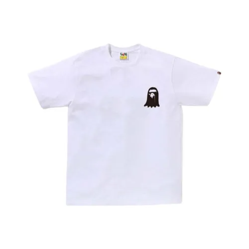 A BATHING APE GALLERY™ TOKYO Collaboration Белая Унисекс Футболка