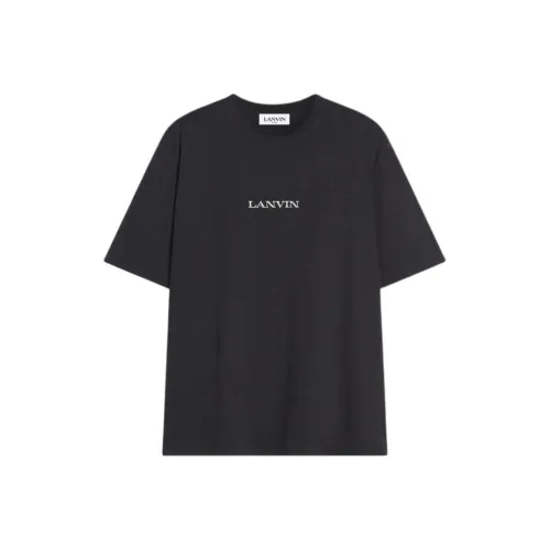 Lanvin Мужские черные рубашки T
