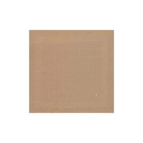 SAINT LAURENT Шелковые шарфы Унисекс Коричневый